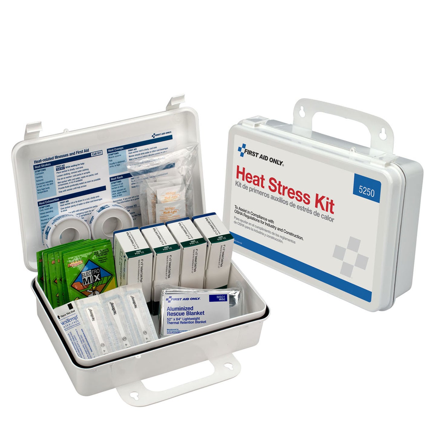 Heat Stress Kit, Plastic Case (DROP SHIP ONLY - $150 Minimum Order)