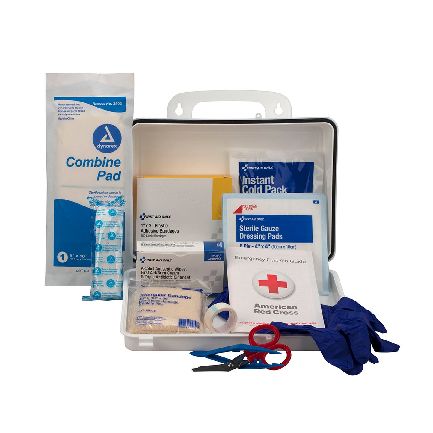 25 Person Contractor's First Aid Kit, Weatherproof Plastic (DROP SHIP ONLY - $150 Minimum Order)