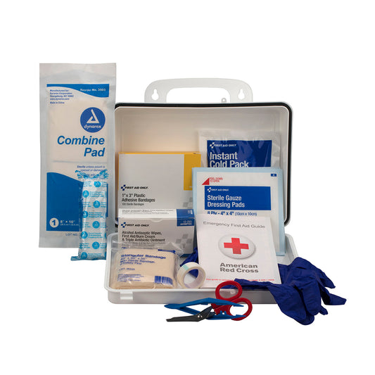 25 Person Contractor's First Aid Kit, Weatherproof Plastic (DROP SHIP ONLY - $150 Minimum Order)
