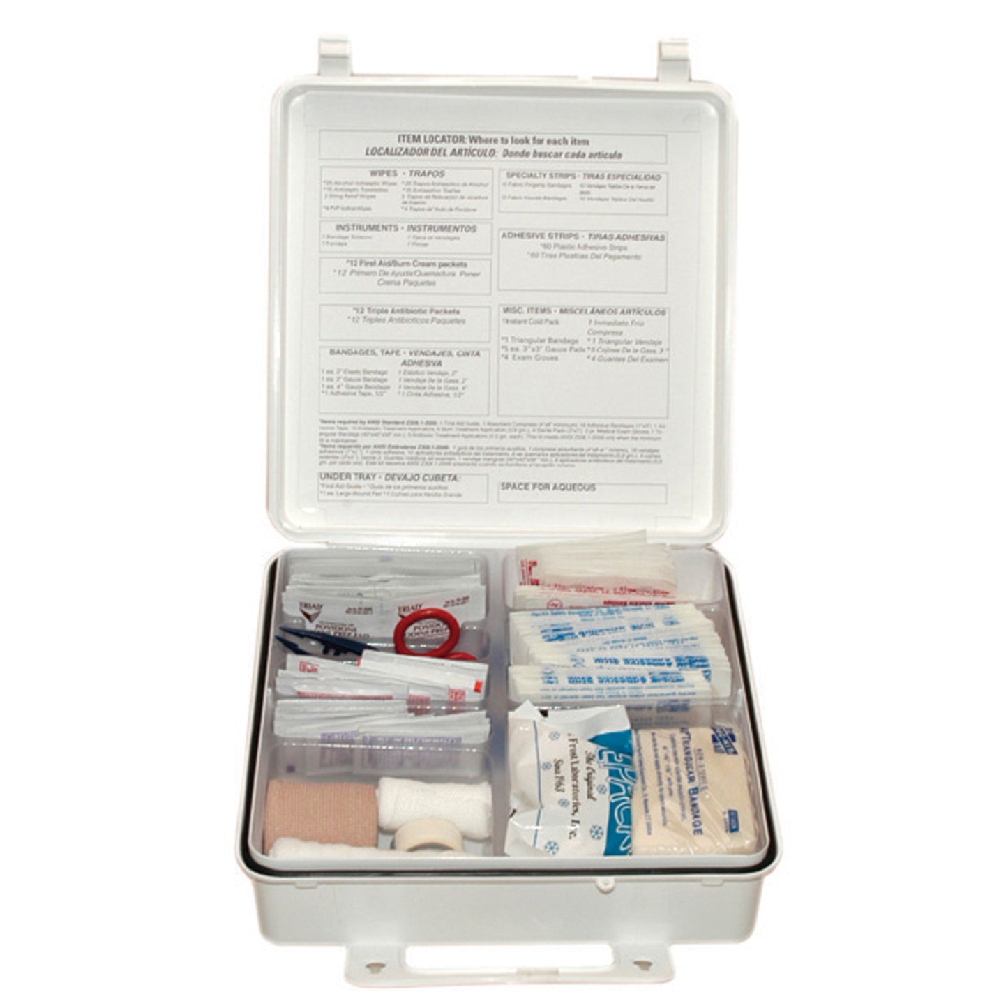 OSHA First Aid Kit, 50 Person, Plastic Case (DROP SHIP ONLY - $150 Minimum Order)