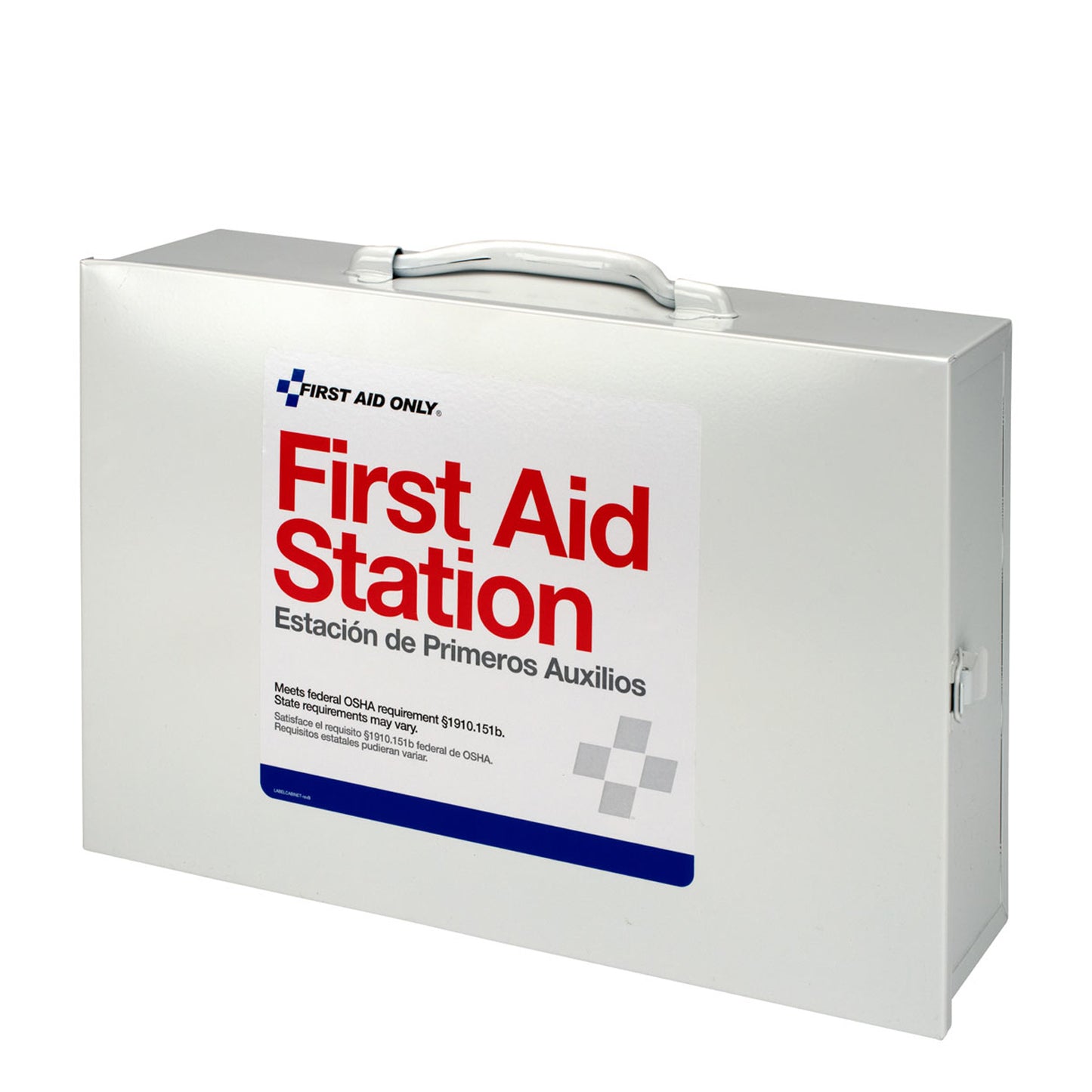 2 Shelf First Aid Metal Cabinet, Custom Logo , 10/cs (DROP SHIP ONLY - $150 Minimum Order)