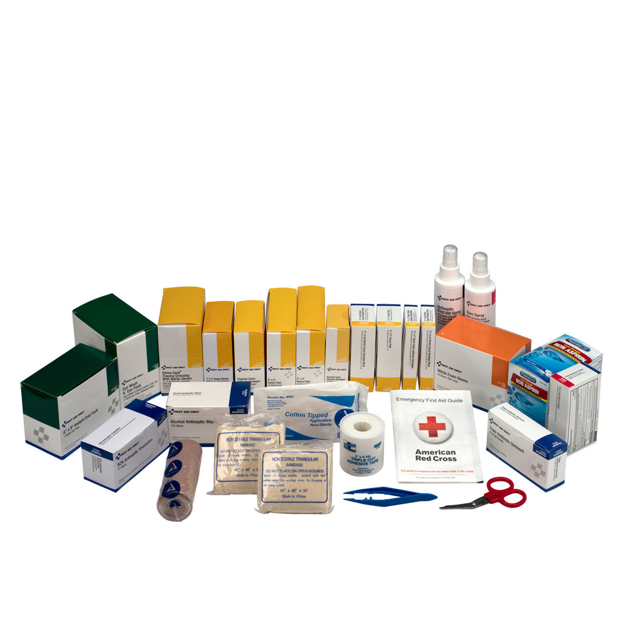 Assorted Gauze Pads, Includes: (24) 2"x2", (24) 3"x3" (DROP SHIP ONLY - $150 Minimum Order)