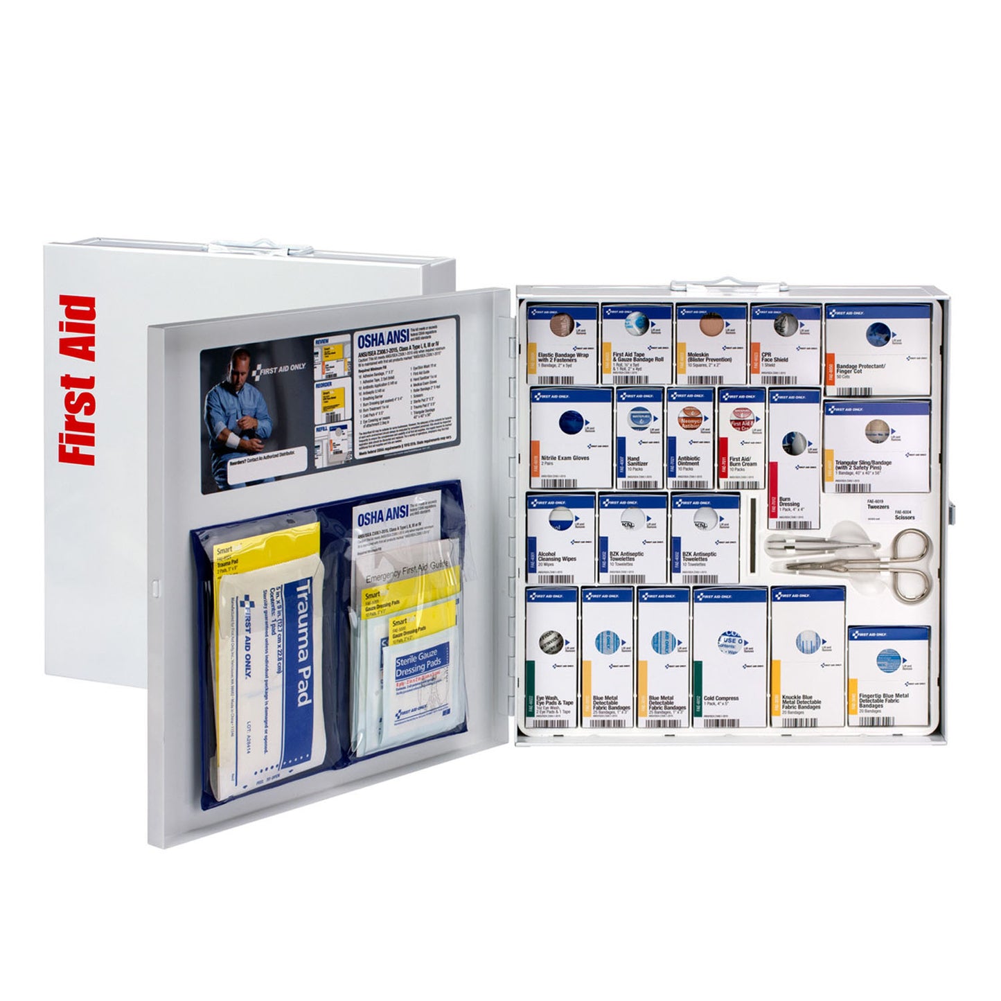 Metal Smart Compliance Food Service Cabinet, w/o Meds, ANSI A+, Large  (DROP SHIP ONLY - $150 Minimum Order)