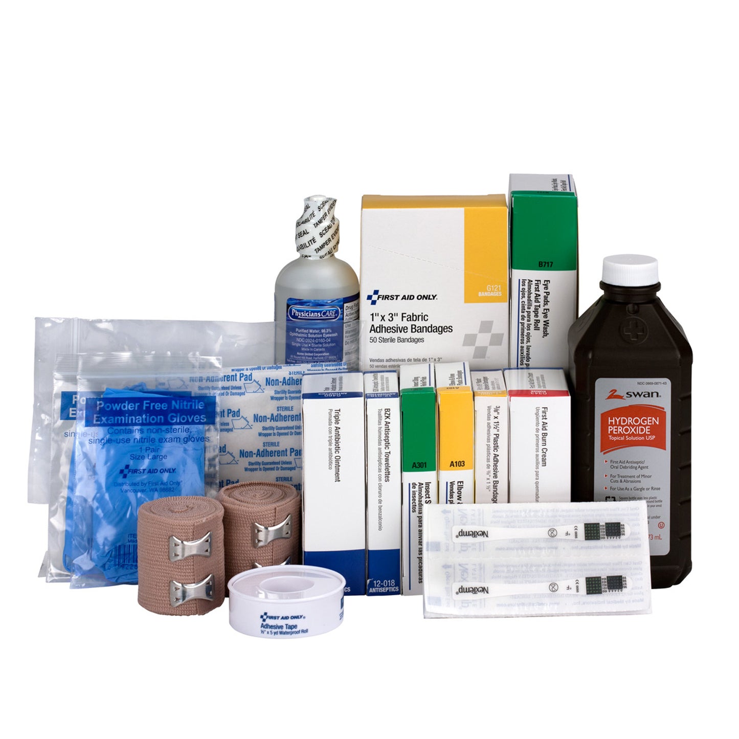 Pediatric 3 Shelf Station, Refill (DROP SHIP ONLY - $150 Minimum Order)