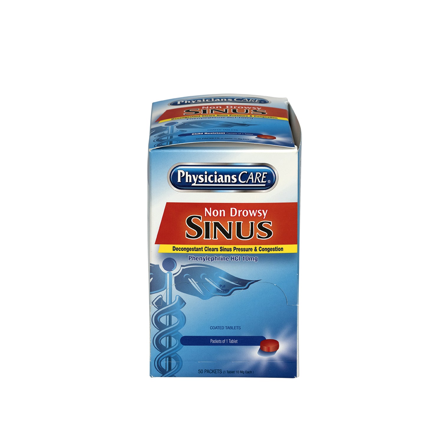 PhysiciansCare Sinus, 1/pk, 50pk/bx (DROP SHIP ONLY - $150 Minimum Order)