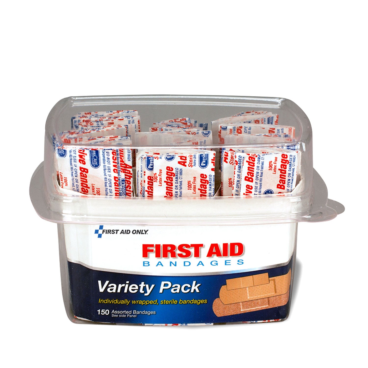 Assorted Bandage bx Kit, 150 Piece, 6/cs (DROP SHIP ONLY - $150 Minimum Order)