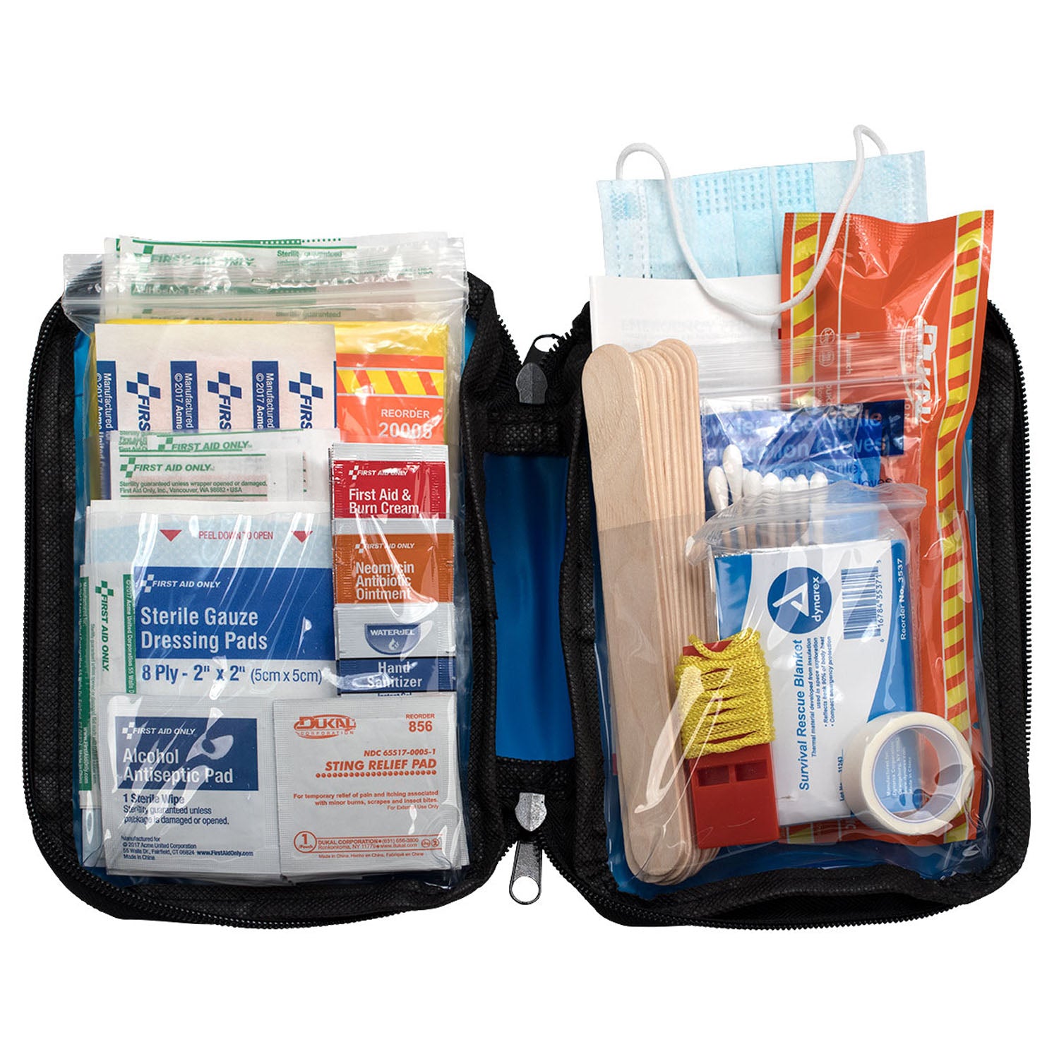 Soft Sided First Aid Kit, Plus Emergency Preparedness, 105 Piece (DROP SHIP ONLY - $150 Minimum Order)