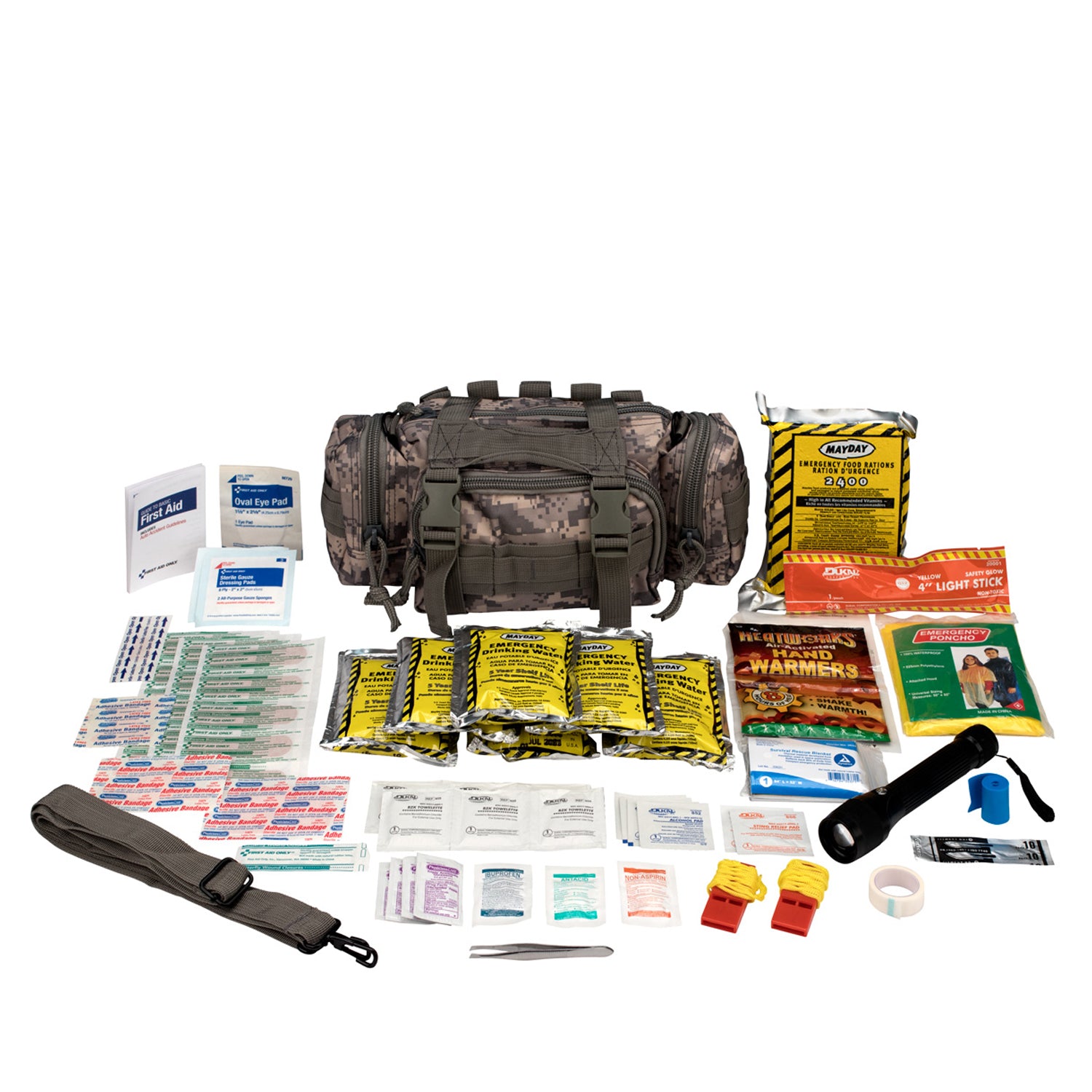 Emergency Preparedness, 1 Person, DigiCamo Fabric bg (DROP SHIP ONLY - $150 Minimum Order)