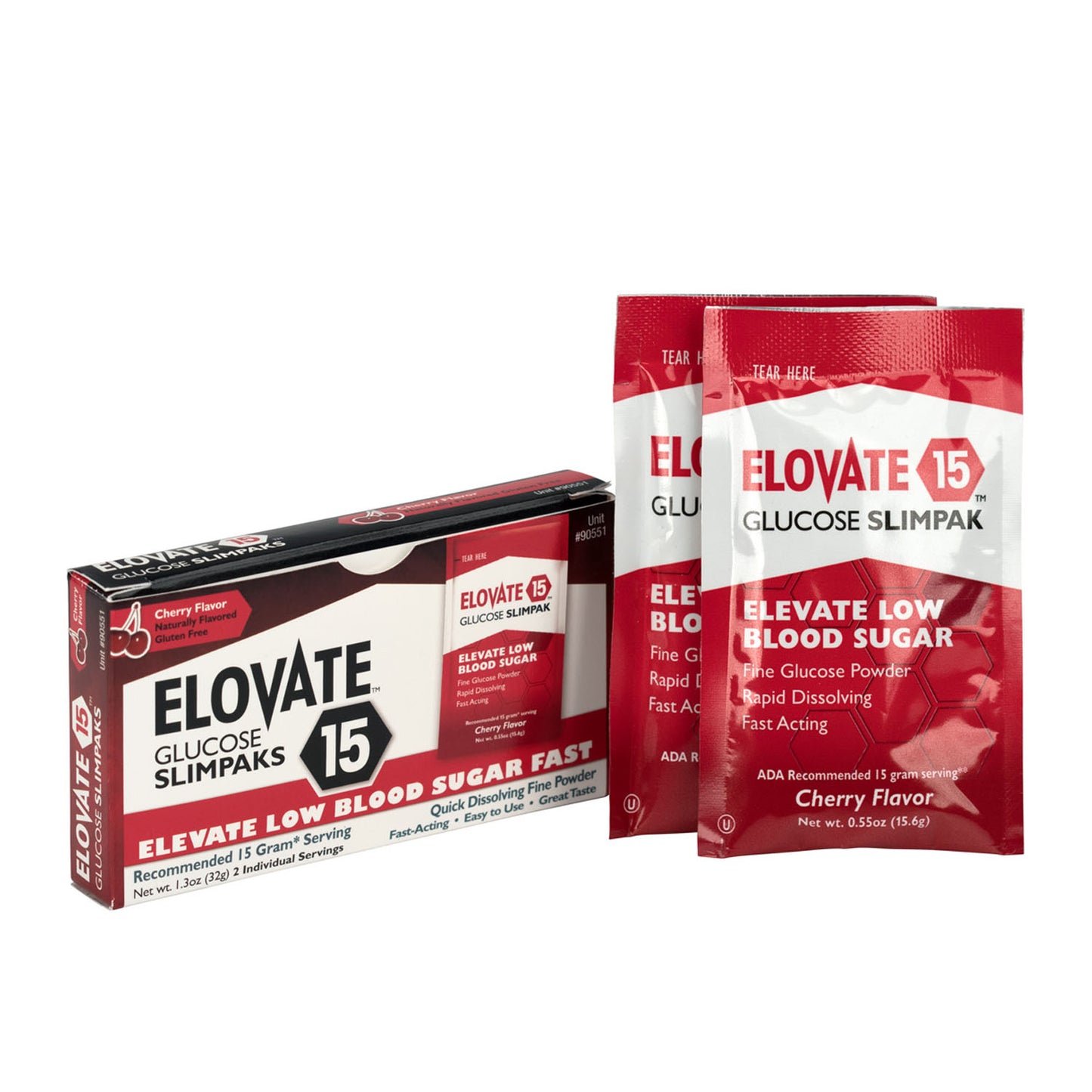 Elovate Glucose Packets, 2/bx (DROP SHIP ONLY - $150 Minimum Order)