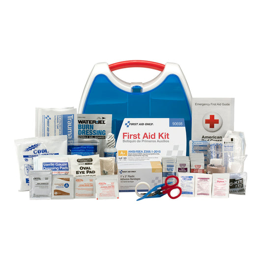 50 Person ReadyCare ANSI A+ First Aid Kit, Plastic Case (DROP SHIP ONLY - $150 Minimum Order)