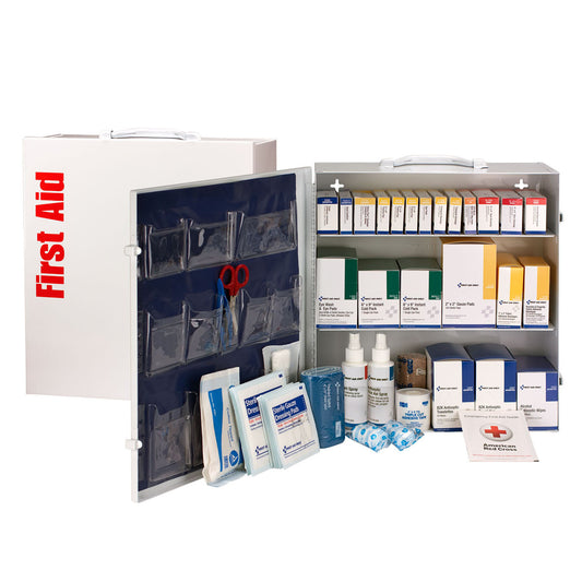3 Shelf First Aid ANSI B+ Metal Cabinet, without Meds (DROP SHIP ONLY - $150 Minimum Order)