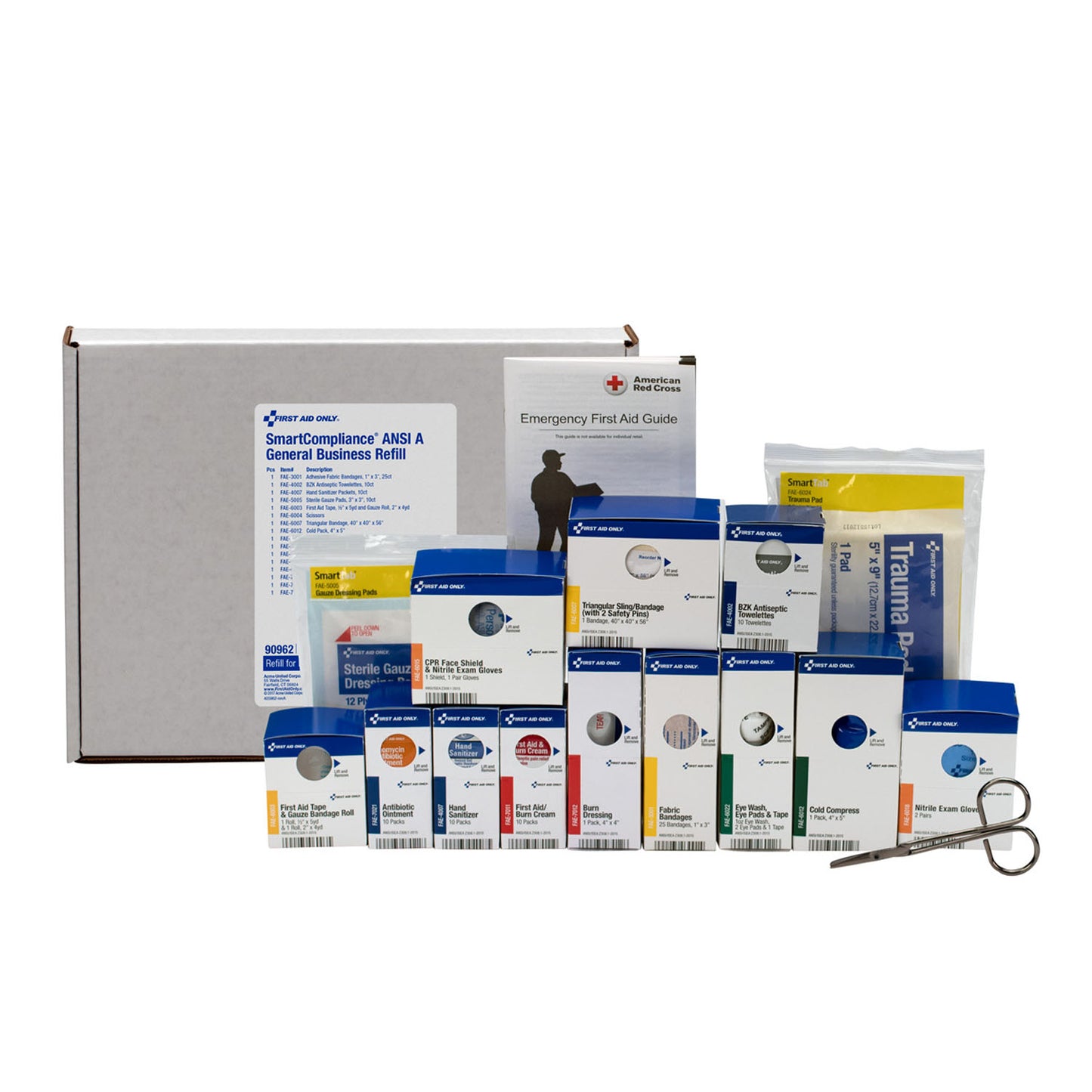 SC ANSI A Gen Bus Refill, w/o Meds (DROP SHIP ONLY - $150 Minimum Order)