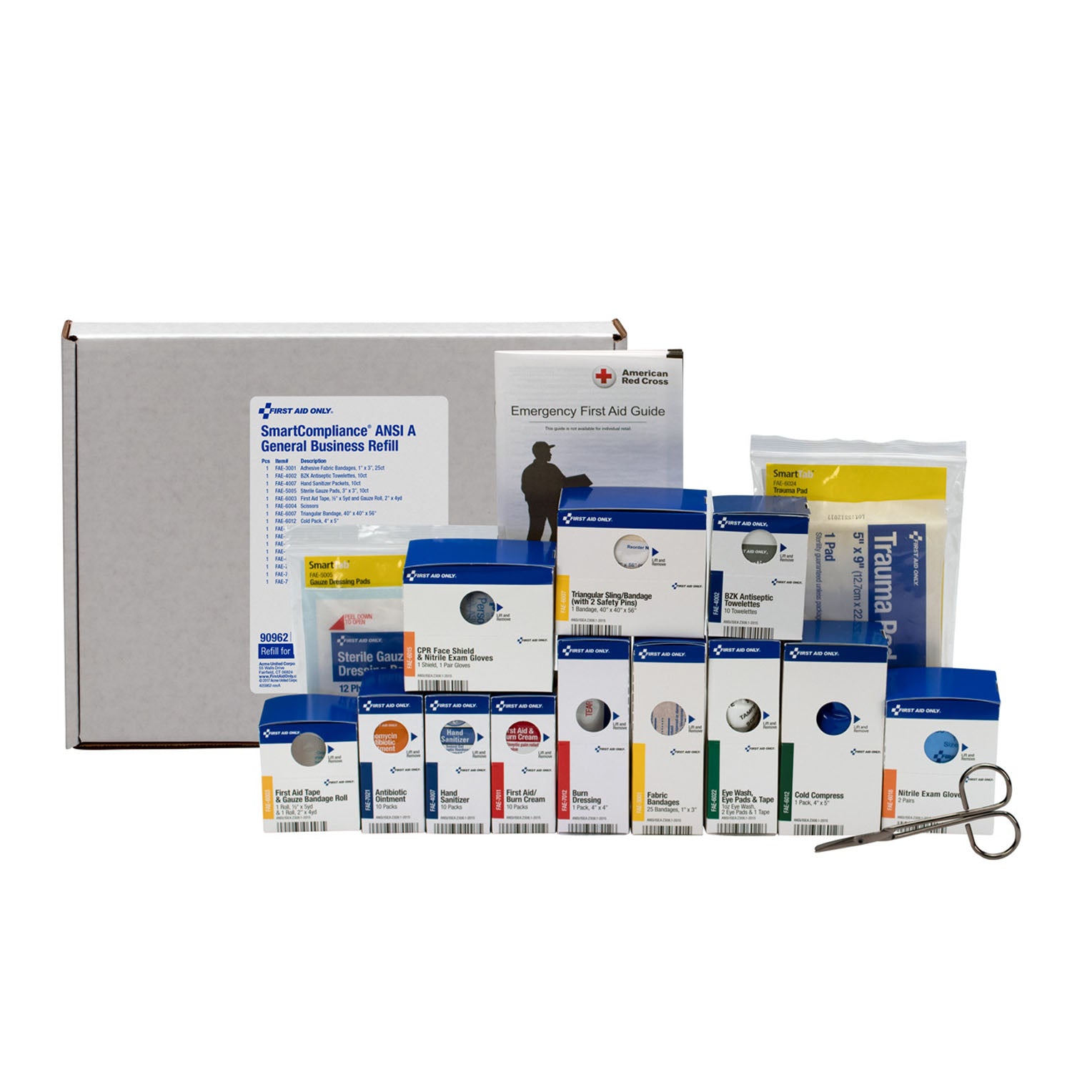 SC ANSI A Gen Bus Refill, w/o Meds (DROP SHIP ONLY - $150 Minimum Order)
