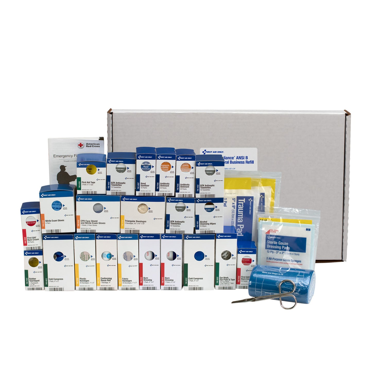 SC ANSI B XL/XXL Ben Bus Refill, w/o Meds (DROP SHIP ONLY - $150 Minimum Order)