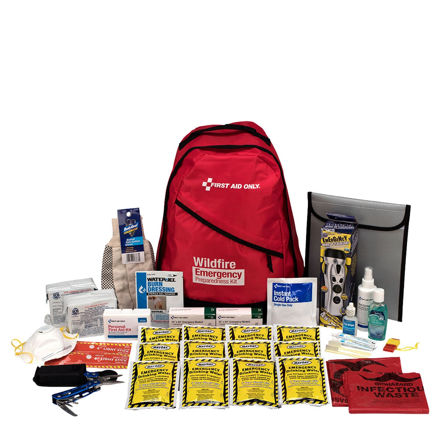 Emergency Preparedness Backpack, Wildfire (DROP SHIP ONLY)