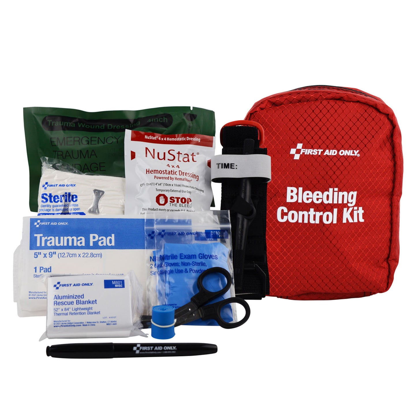 Bleeding Control Kit, Standard, Fabric Case (DROP SHIP ONLY - $150 Minimum Order)