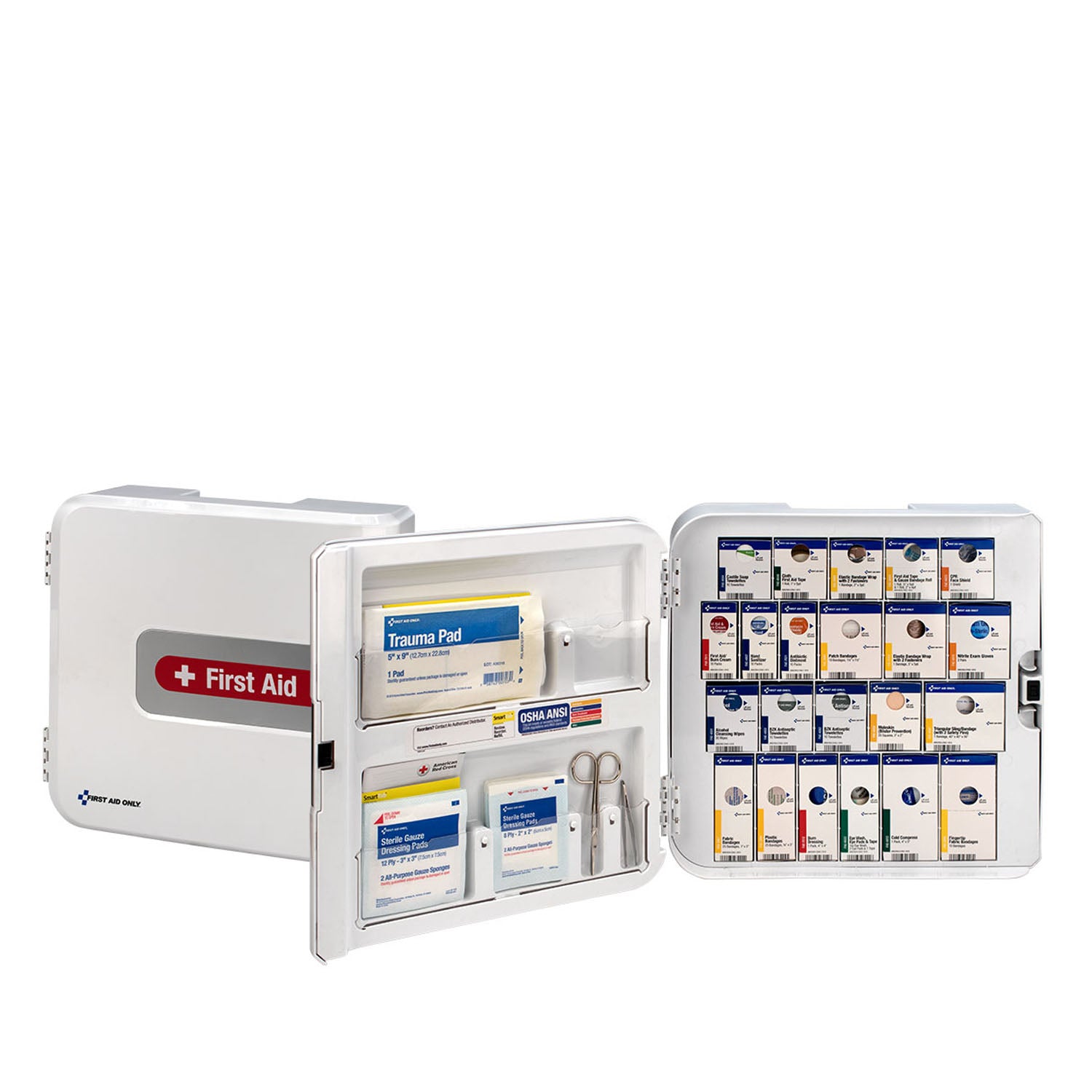 Smart Compliance Complete Cabinet, w/o Meds, Plastic, ANSI A+ (DROP SHIP ONLY - $150 Minimum Order)