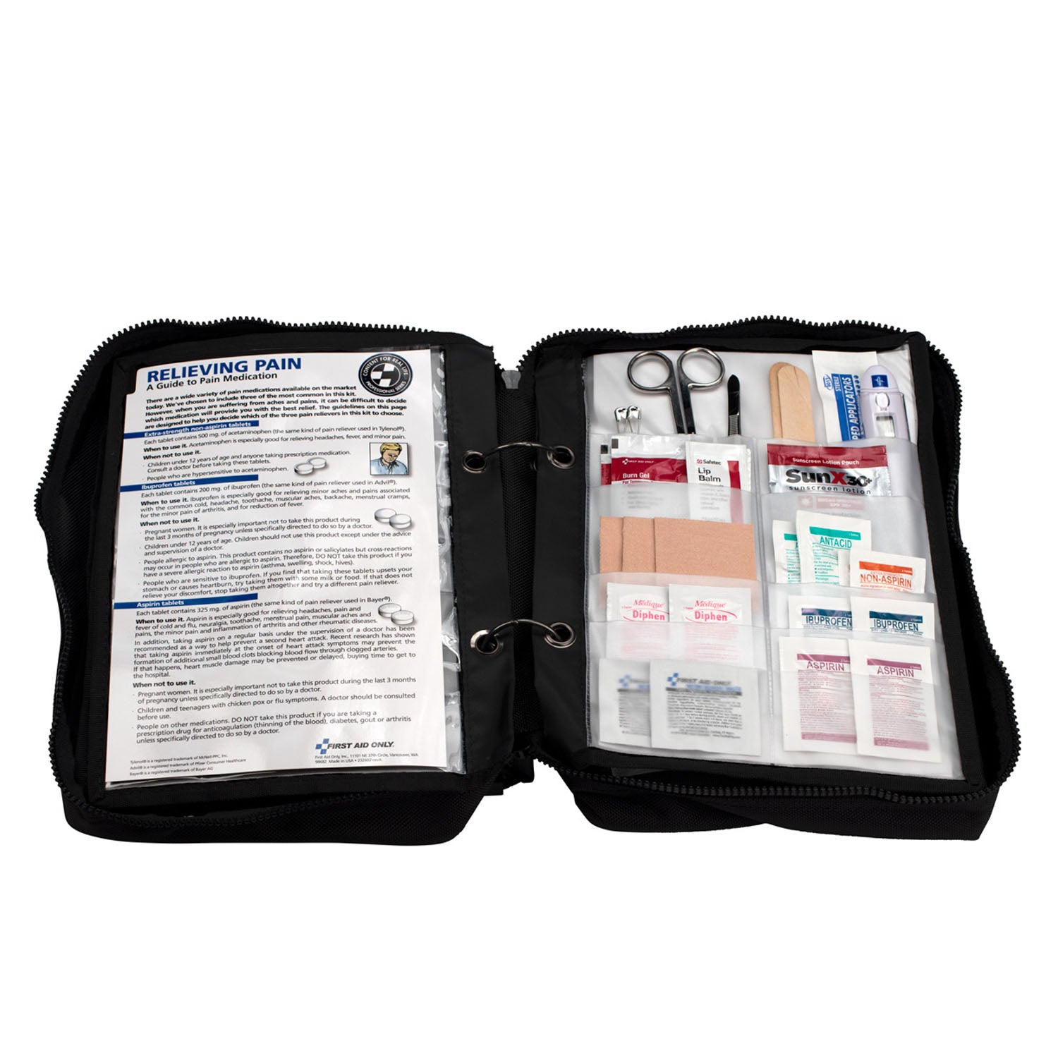 Deluxe Emergency Preparedness Kit/Survival Kit, Fabric Case (DROP SHIP ONLY - $150 Minimum Order)