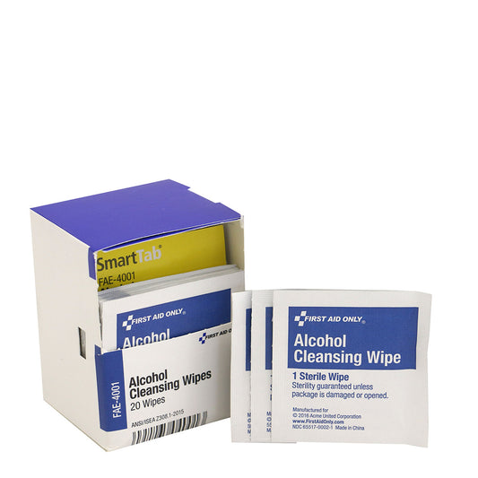 SC Refill, Includes: Alcohol Wipes, 20/bx (DROP SHIP ONLY - $150 Minimum Order)
