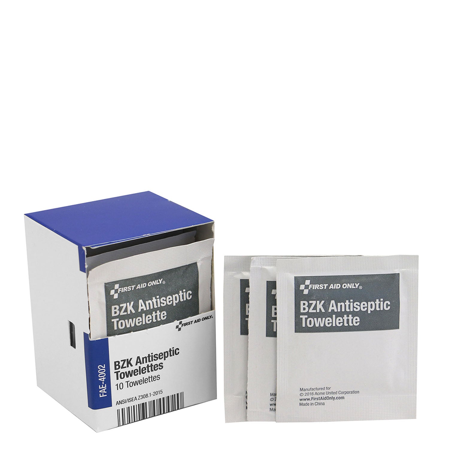 SC Refill, Includes: BZK Antiseptic Wipes, 10/bx, 24bx/cs (DROP SHIP ONLY - $150 Minimum Order)
