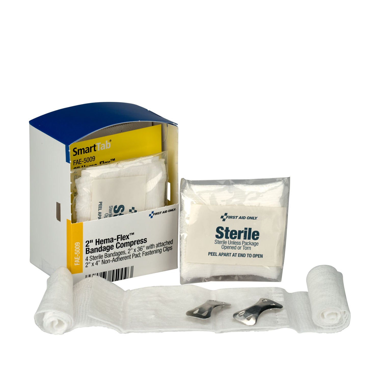 SC Refill, Includes: 2" Hema-Flex Bandage Compress, 4/bx  (DROP SHIP ONLY - $150 Minimum Order)