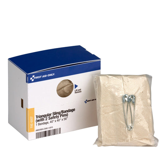 SC Refill, Includes: 40"x40"x56" Muslin Triangular Bandage, 1/bx, 24bx/cs (DROP SHIP ONLY - $150 Minimum Order)
