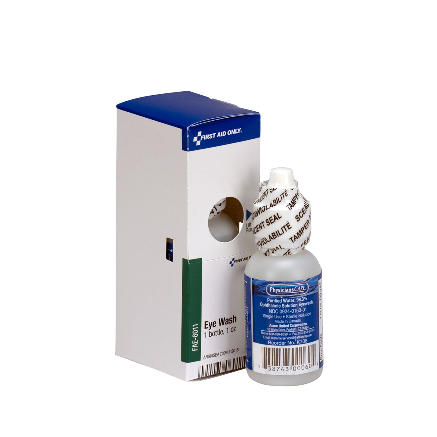 SC Refill, Includes: Eyewash, 1oz btl, 1/bx (DROP SHIP ONLY - $150 Minimum Order)