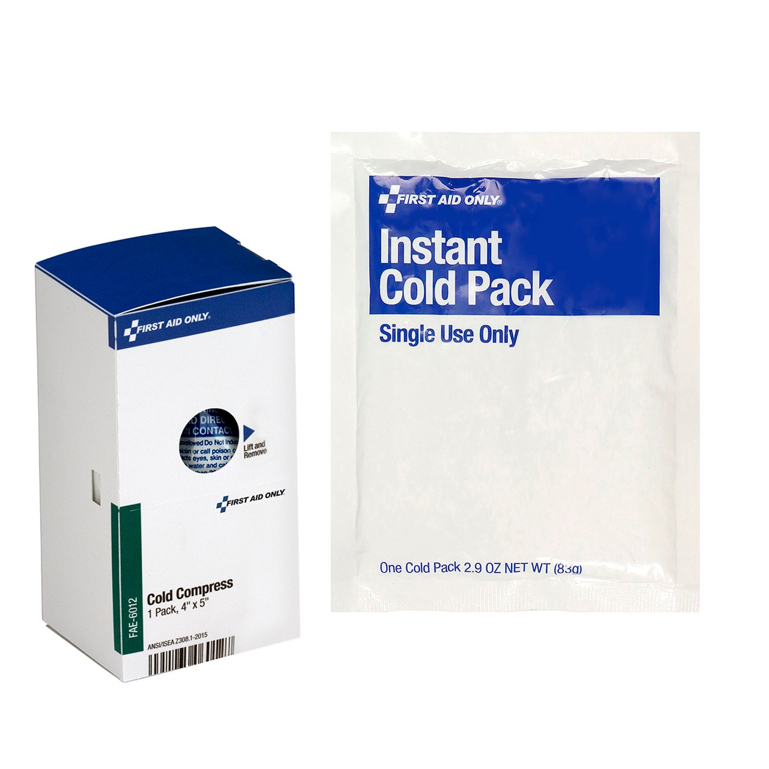 SC Refill, Includes: 4"x5" Cold Pack, 1/bx (DROP SHIP ONLY - $150 Minimum Order)