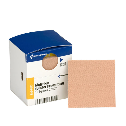 SC Refill, Includes: Moleskin Blister Prevention, 10/bx (DROP SHIP ONLY - $150 Minimum Order)