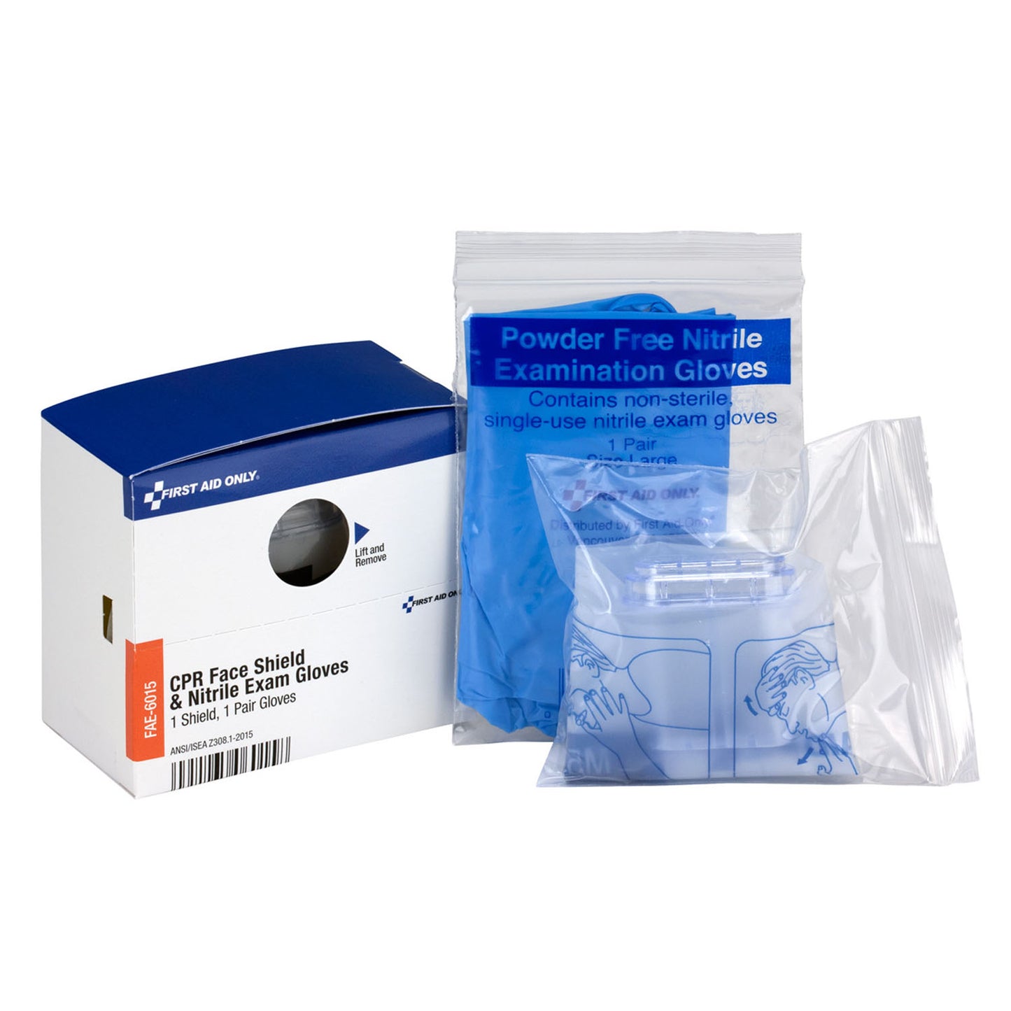 SC Refill, Includes: CPR Mask, 2 Gloves per/bx (DROP SHIP ONLY - $150 Minimum Order)