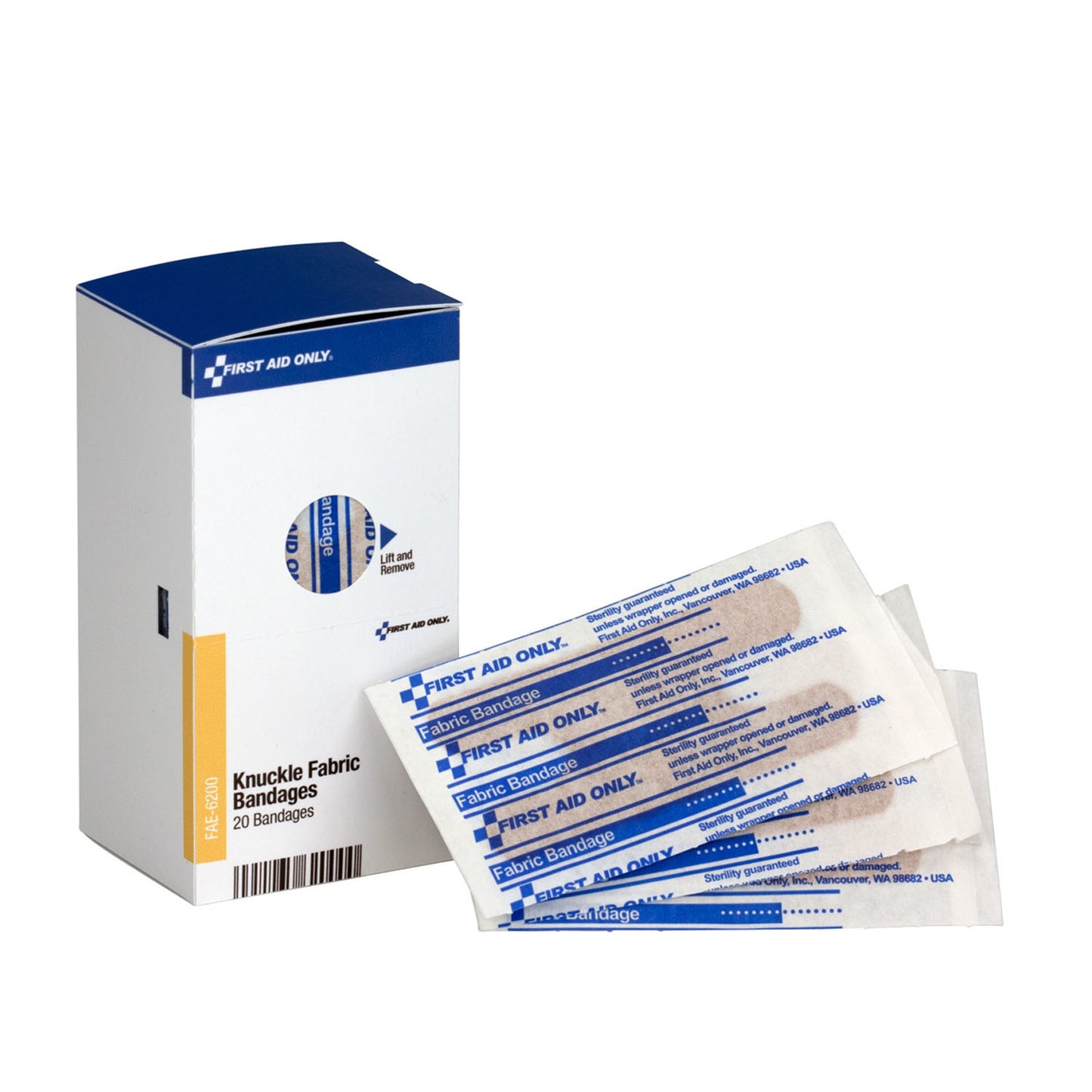 SC Refill, Includes: Fabric Knuckle Bandages, 20/bx (DROP SHIP ONLY - $150 Minimum Order)