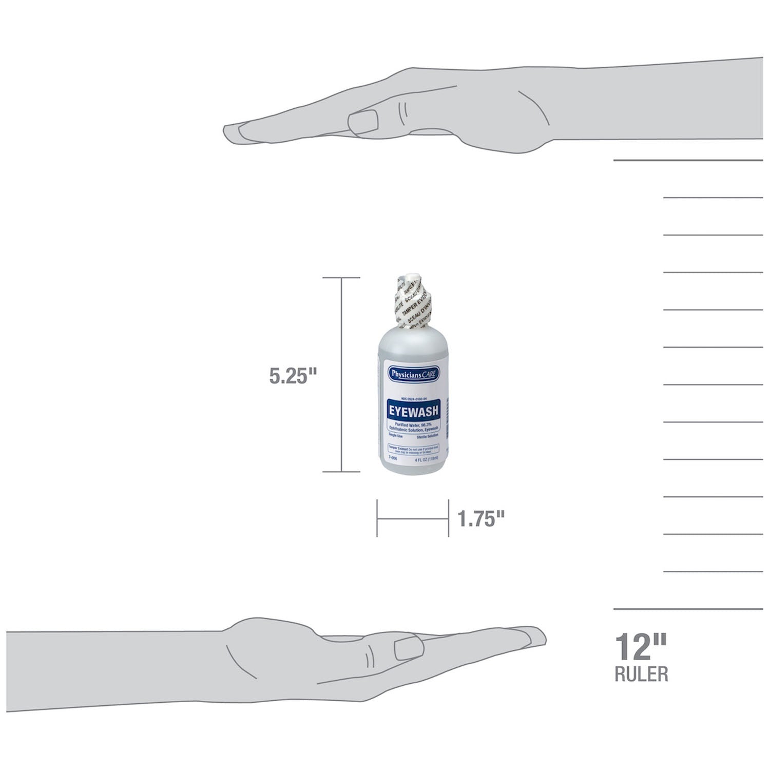 SC Refill, Includes: Eyewash, 4 oz  (DROP SHIP ONLY - $150 Minimum Order)