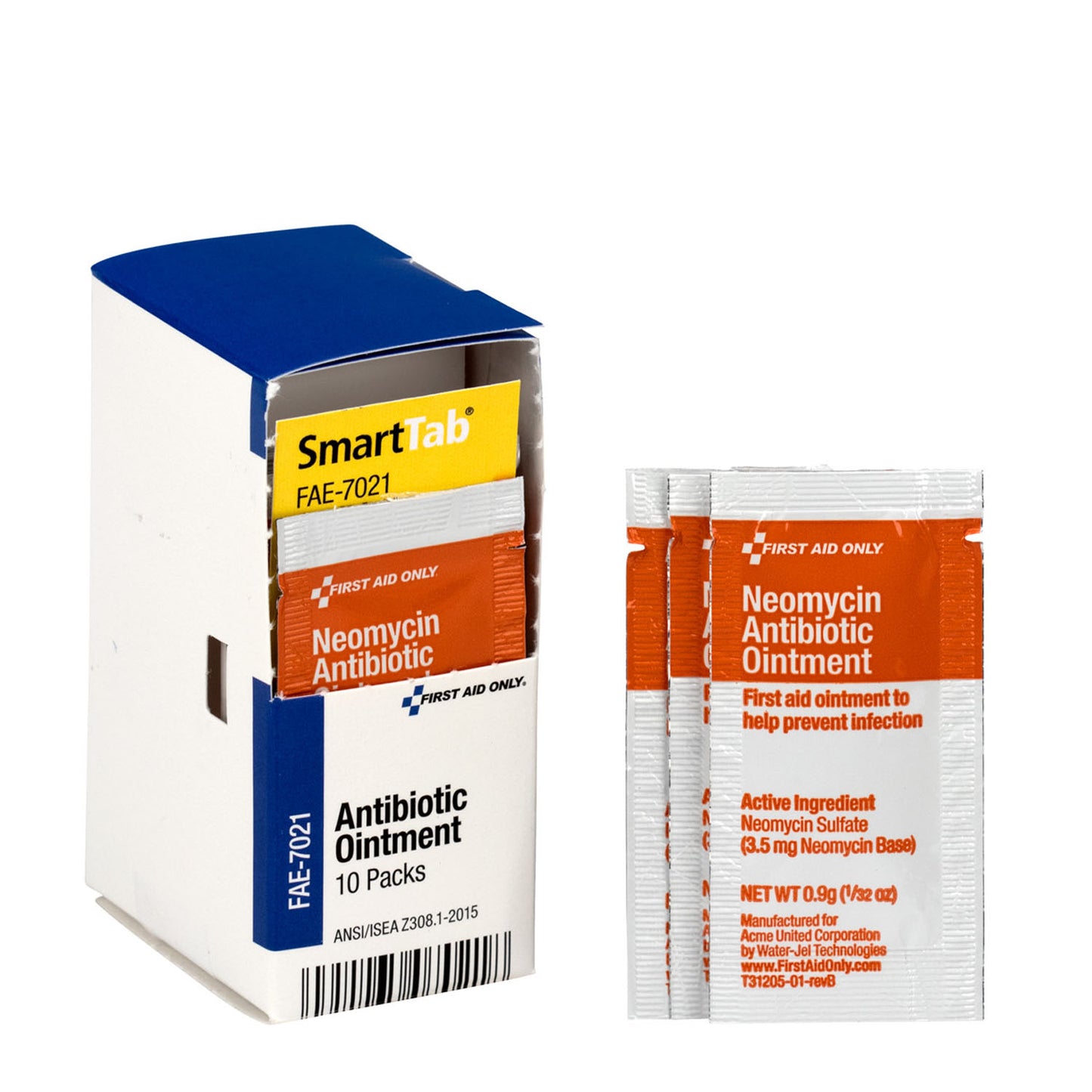 SC Refill, Includes: Antibiotic Ointment, 10/bx, 24bx/cs (DROP SHIP ONLY - $150 Minimum Order) (Inventory available while supplies last, then item will be DROP SHIP ONLY)