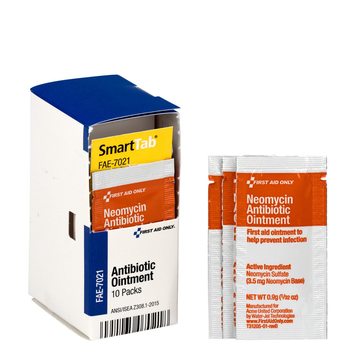 SC Refill, Includes: Antibiotic Ointment, 10/bx, 24bx/cs (DROP SHIP ONLY - $150 Minimum Order) (Inventory available while supplies last, then item will be DROP SHIP ONLY)