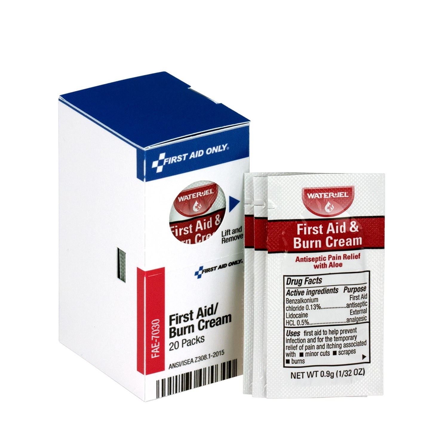 SC Refill, Includes: Burn Cream, 20/bx (DROP SHIP ONLY - $150 Minimum Order)