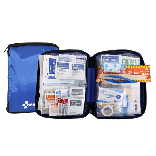 Vehicle First Aid Kit, 143 Piece, Fabric Case (DROP SHIP ONLY - $150 Minimum Order)