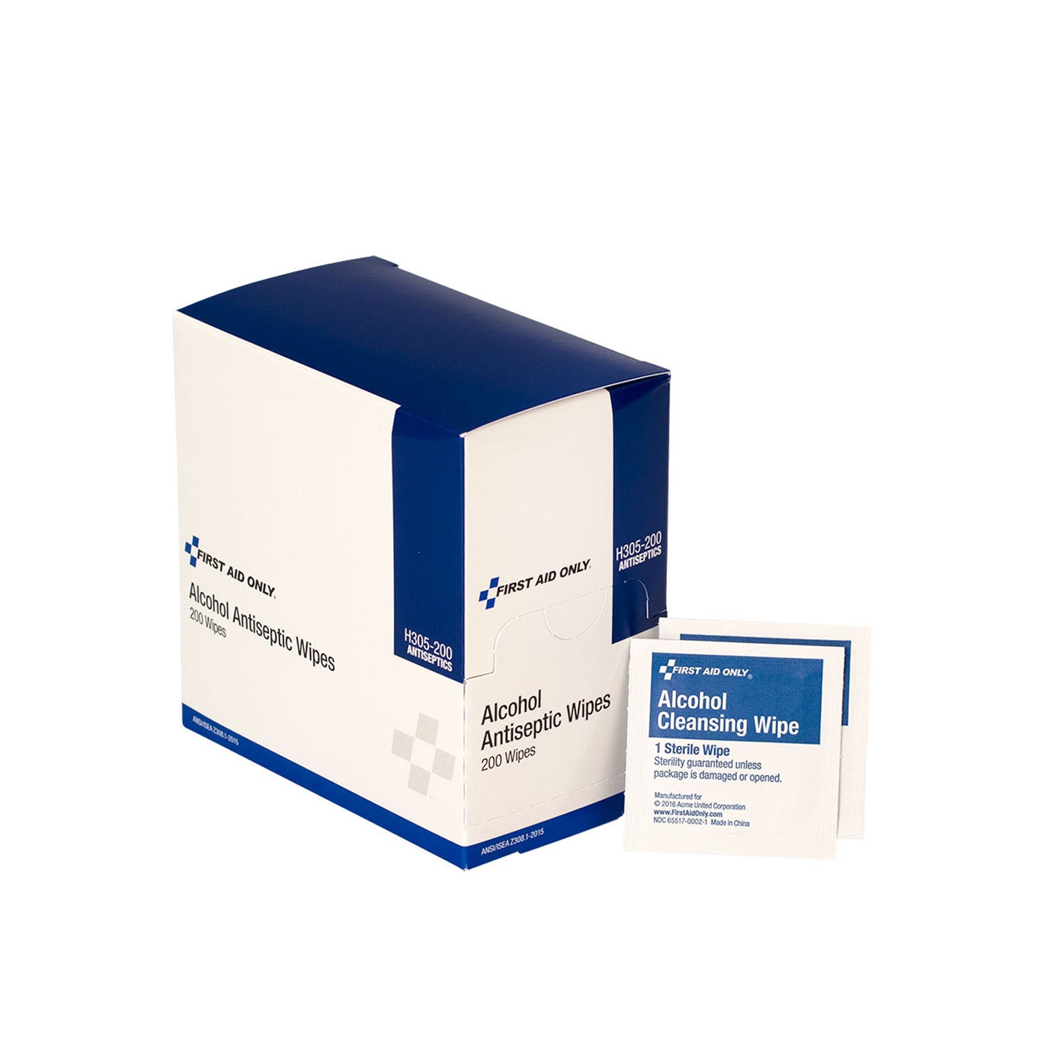Alcohol Wipes, 200/bx  (DROP SHIP ONLY - $150 Minimum Order)
