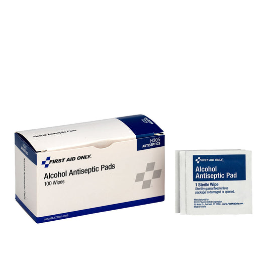 Alcohol Wipes, 100/bx  (DROP SHIP ONLY - $150 Minimum Order)