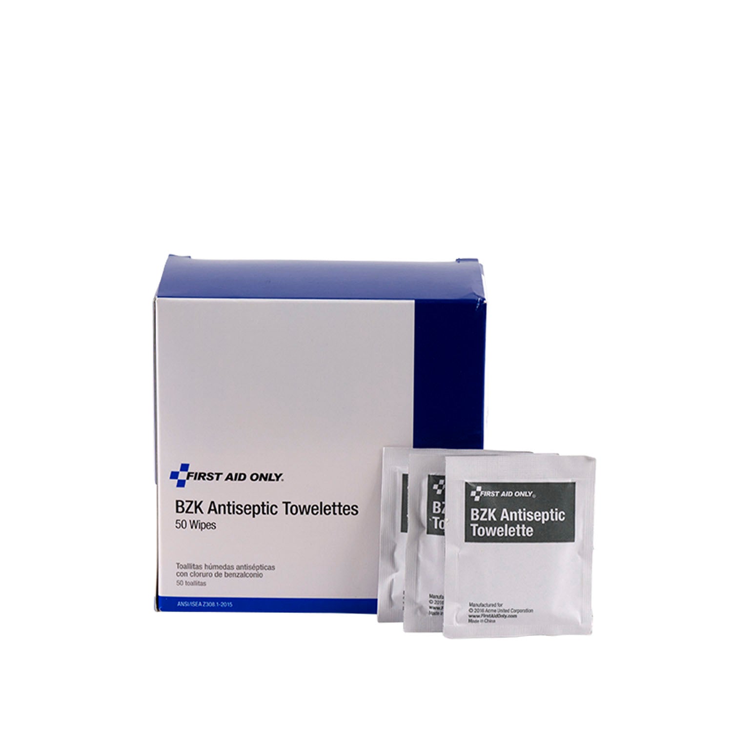 BZK Antiseptic Wipes, 50/bx (DROP SHIP ONLY - $150 Minimum Order)