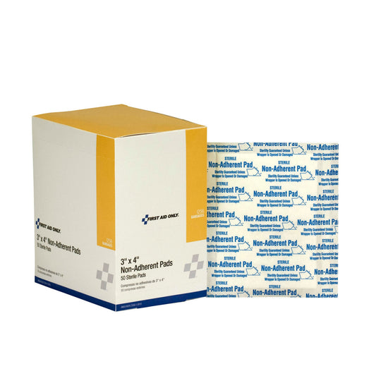 Non-Adherent Pads, 3"x4", 50/bx (DROP SHIP ONLY - $150 Minimum Order)