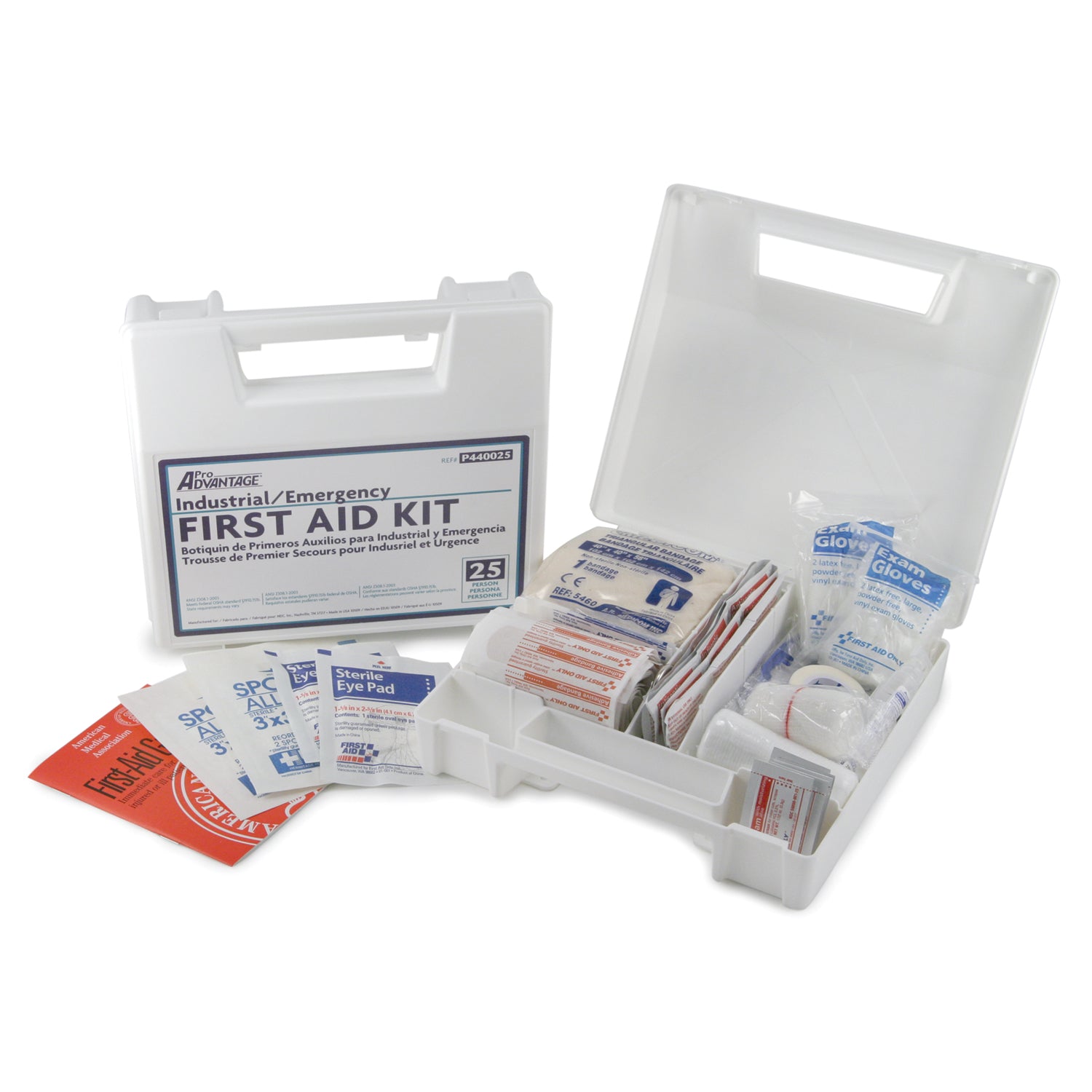 25 Person First Aid Kit, 158 pieces