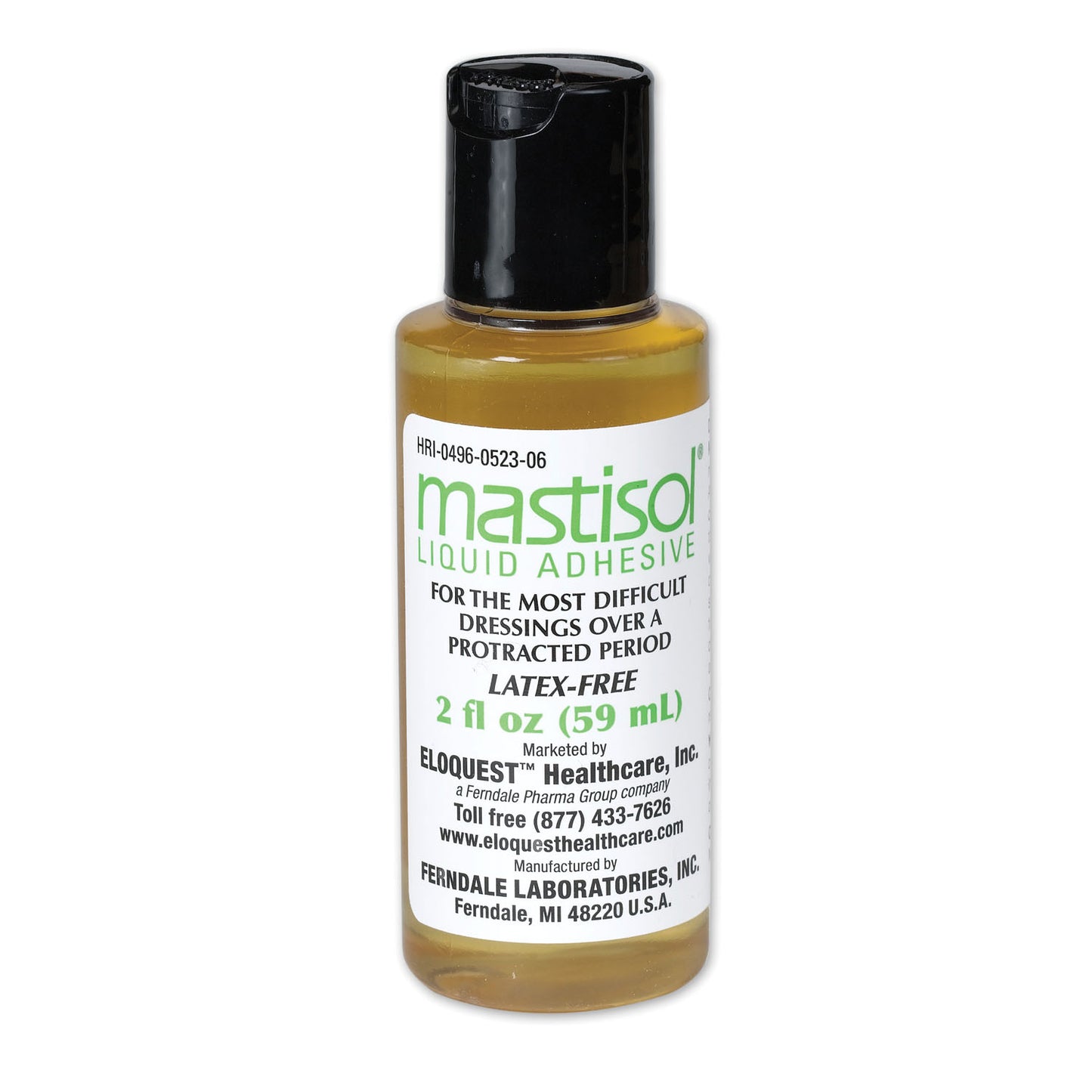 Medical Adhesive with Dispenser Cap, 2 oz  (US Only-No Puerto Rico) (Item is considered HAZMAT and cannot ship via Air or to AK, GU, HI, MP, PR, VI)