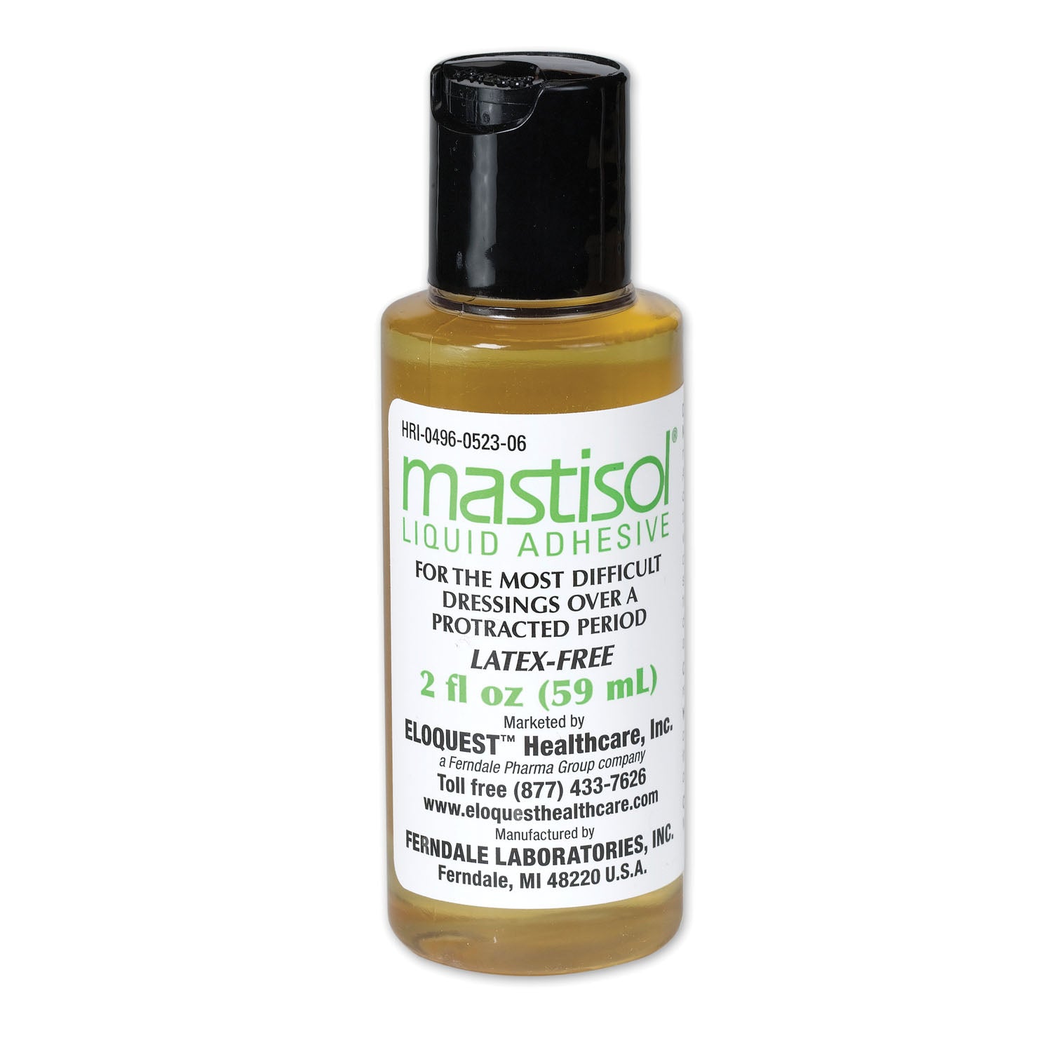 Medical Adhesive with Dispenser Cap, 2 oz  (US Only-No Puerto Rico) (Item is considered HAZMAT and cannot ship via Air or to AK, GU, HI, MP, PR, VI)