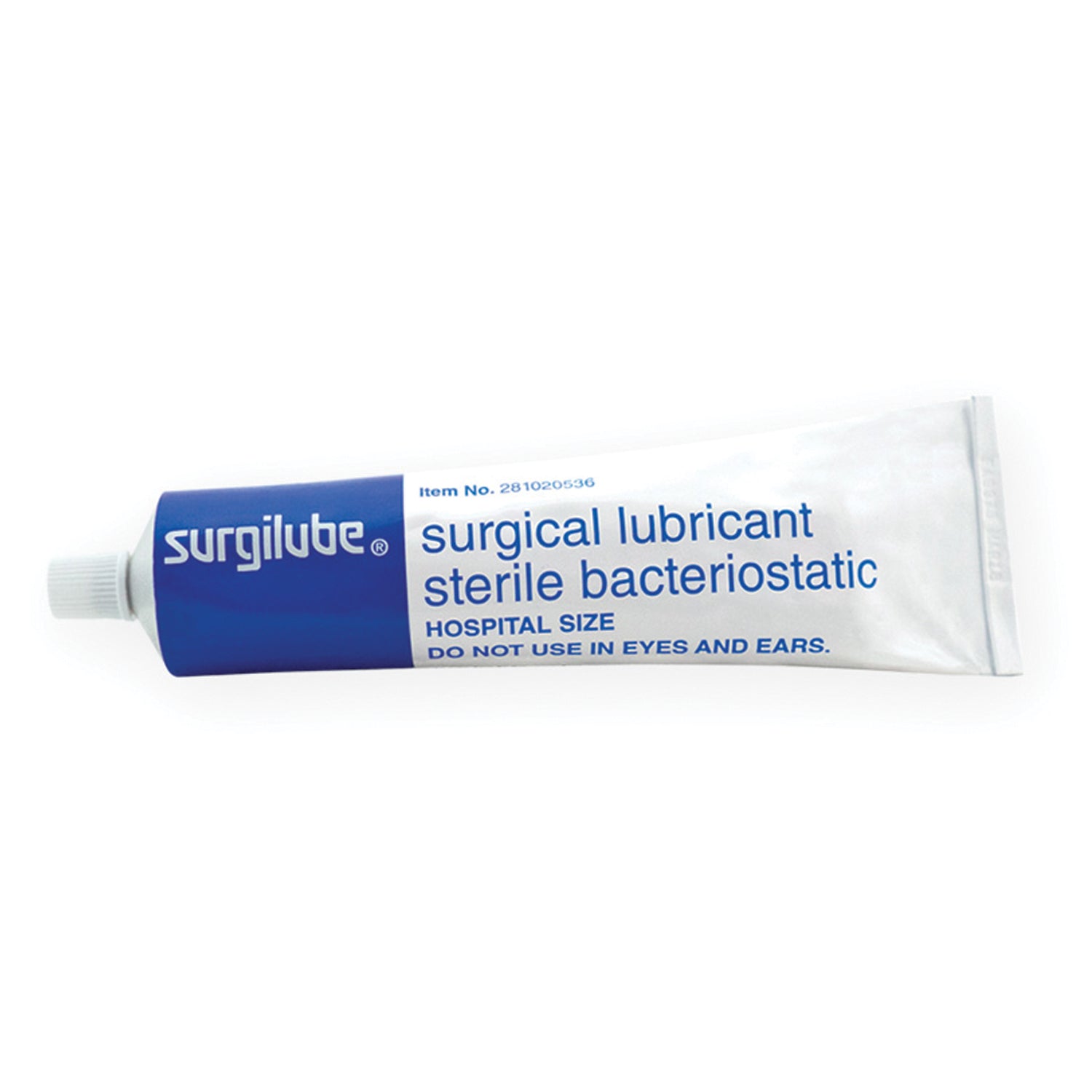SURGILUBE 4.25oz (120.49gm) Tube Screw/Fez Cap (Metal Tube), 12/bx (6/cs, 63 cs/plt)