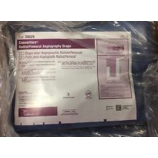 Radial/Femoral Angiography Surgical Drape, 80" x 135", Sterile, 12/cs