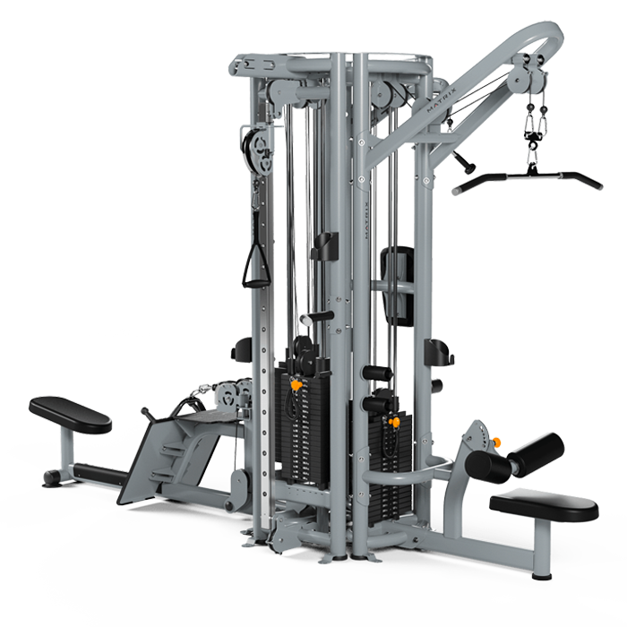 Matrix Aura 4-Stack Multi-station Connection Kit. (DELIVERY SITE SURVEY REQUIRED) Sales into Medical markets in U.S. only (active aging, indep. living, hospital affil., PT, Chiro, Asst. Living, LTC). No sales into Fitness markets (DROP SHIP ONLY)