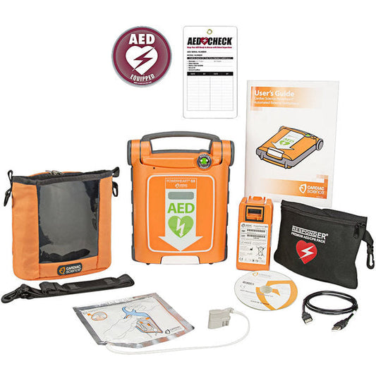 PowerHeart G5 AED, Semi Auto w/ICPR, Dual Language (DROP SHIP ONLY)
