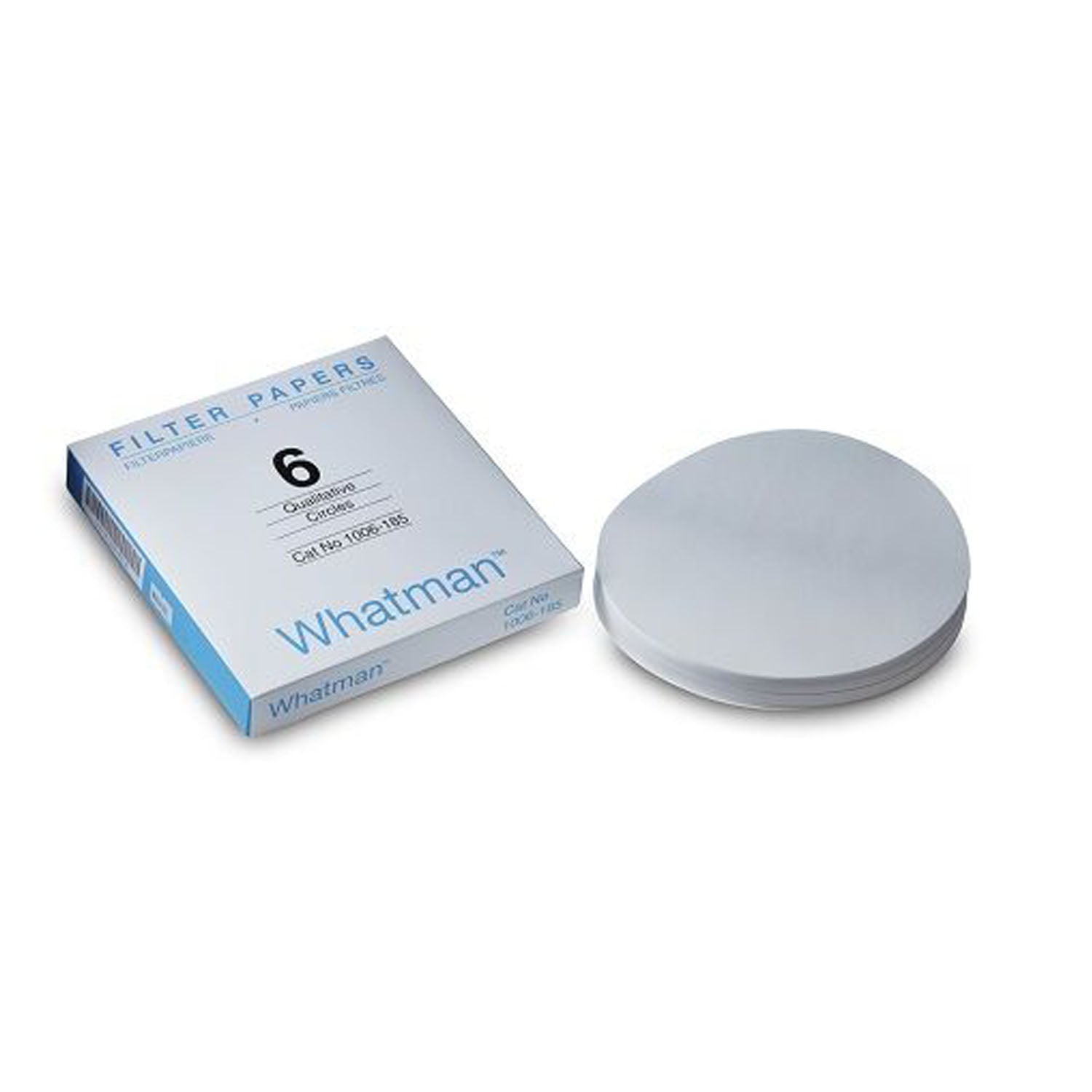 Filter Circles, 110mm Dia, Grade 6, 100/pk