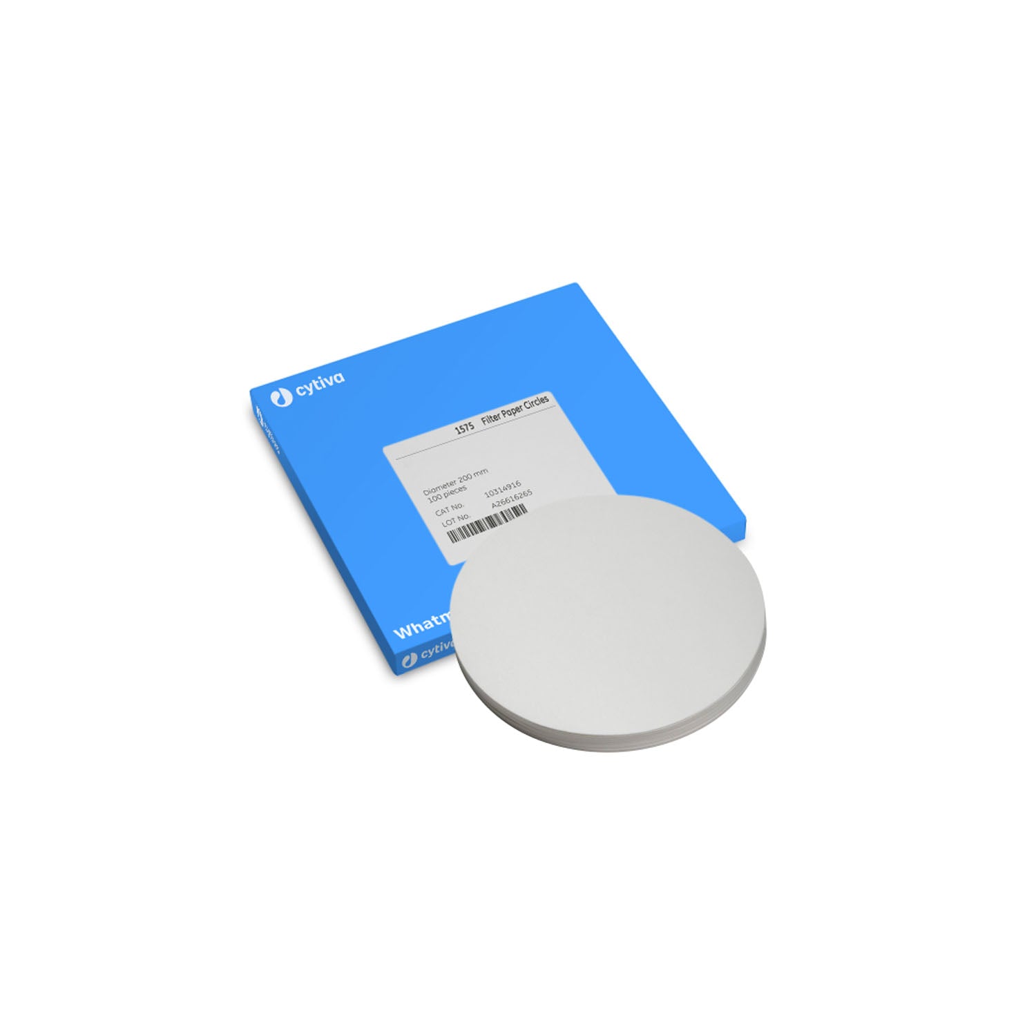 Filter Circles, 200mm Dia, Wet Strengthened Grade 1575, 100/pk