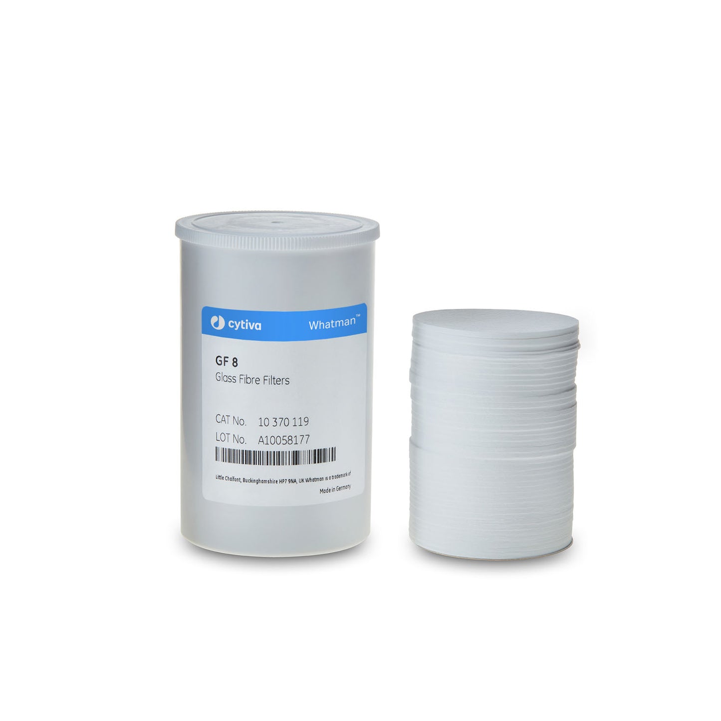 Filter Sheets, 60 x 90mm, with Binder Grade GF 8, 100/pk